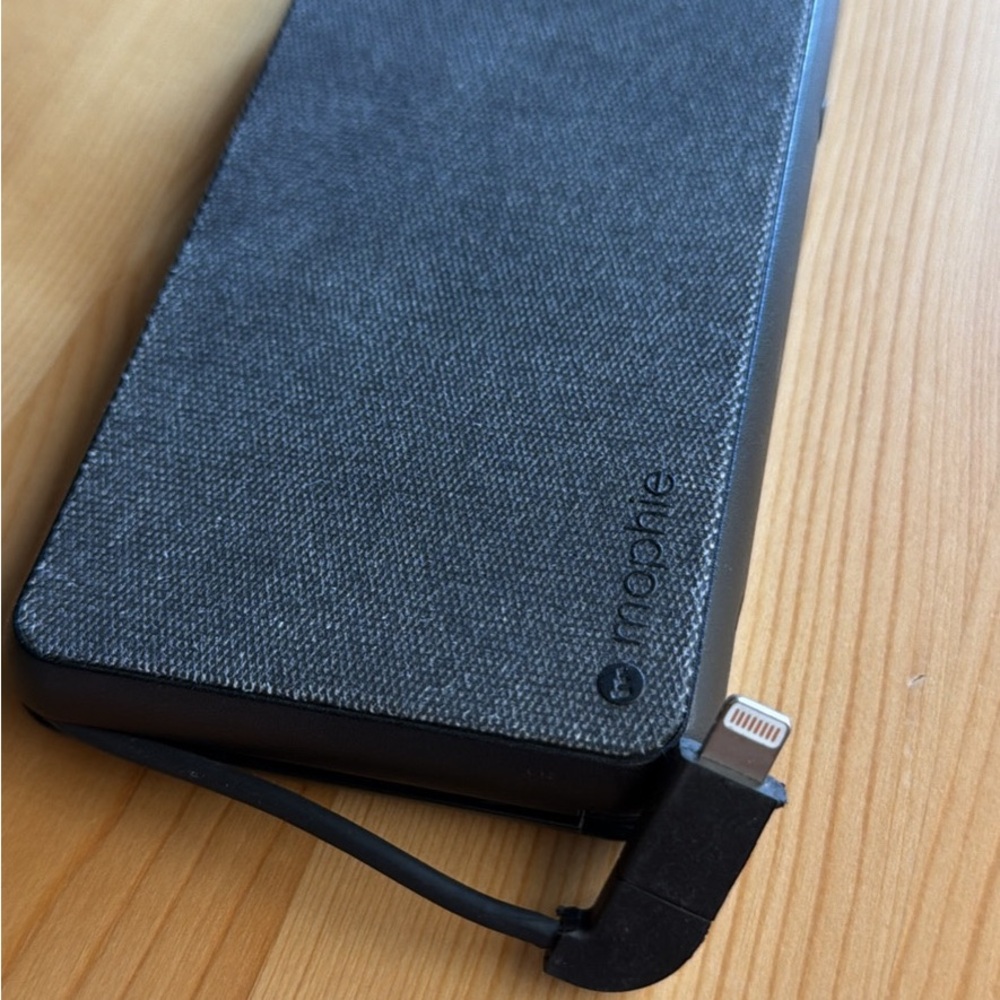 Mophie Black and Gray Power Bank
